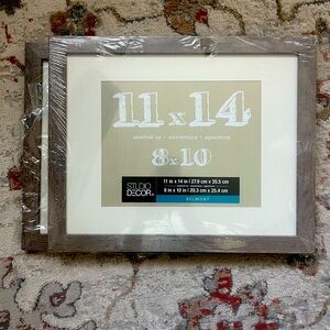 Set of 2- NWT 11x14 matted picture frames